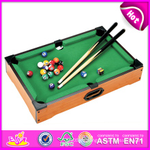 2014 neue Holz Snooker Tisch Spielzeug, beliebte Holzspielzeug Snooker Tisch zum Verkauf, neueste Snooker Tisch Spielzeug Fabrik W11A027